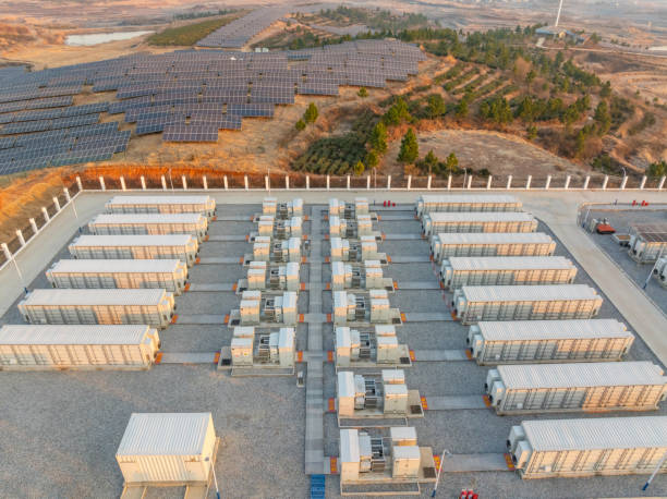 istock Energy storage power station in the morning 2042546827