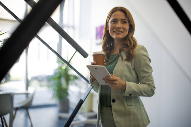 istock Businesswoman Using Digital Tablet in Office 2042580108
