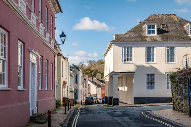 istock Historic Fore Street in Plympton 2042584984