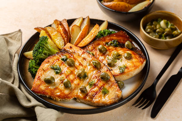 Peixe com Limão e Alcaparras: Leve, Fácil e Delicioso - receita deliciosa profissional - passo 3