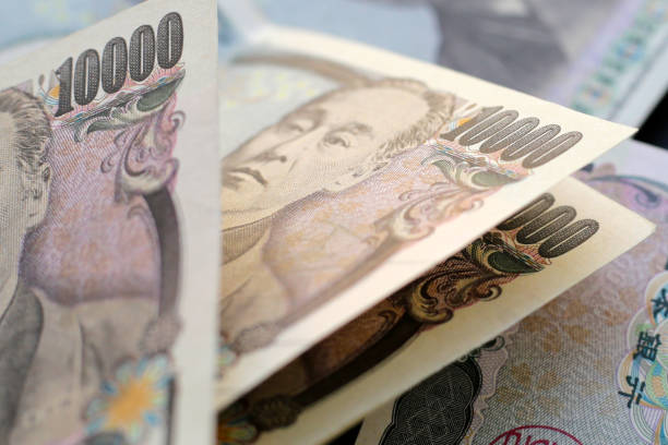 istock Ten Thousand Yen Bills, Japanese Yen Notes 2042816711