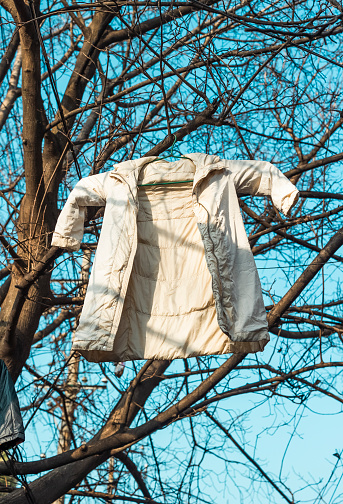 Clothing Drying Outdoors