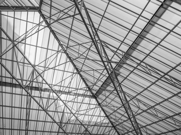 background of modern architecture of roof