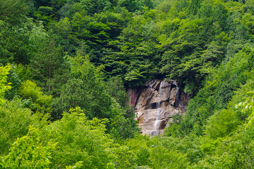 Ugen Falls (Atera Valley).
Okuwa Village, Kiso District, Nagano Prefecture.