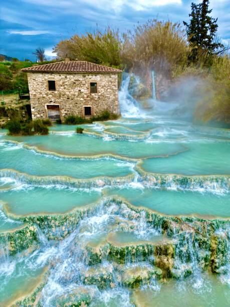 istock Hot thermal springs in Saturnia 2042957080