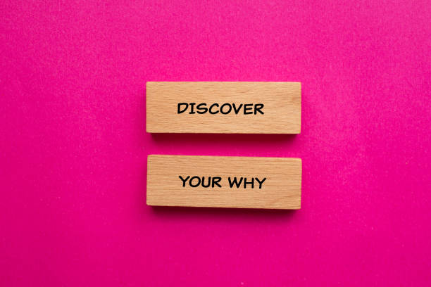 istock Discover your why words written on wooden blocks with pink background 2043041322