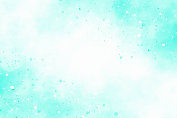 istock Watercolor Background with Paint Spatters 2043056935