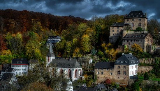 Blankenheim on the ahr,Eifel,Germany.