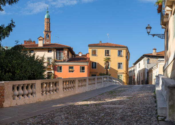 Vicenza - The old town with the Ponte San Michele bridge