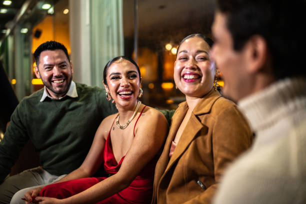istock Friends talking and having fun at bar 2043106526