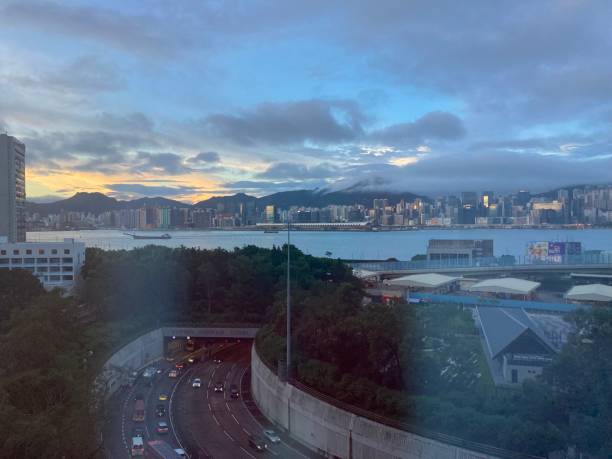 istock hong kong and victorira harbour 2043129425