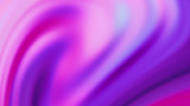Bright iridescent blurry gradient waves abstract motion background.