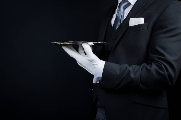 istock Elegant Butler At Your Service 2043220346
