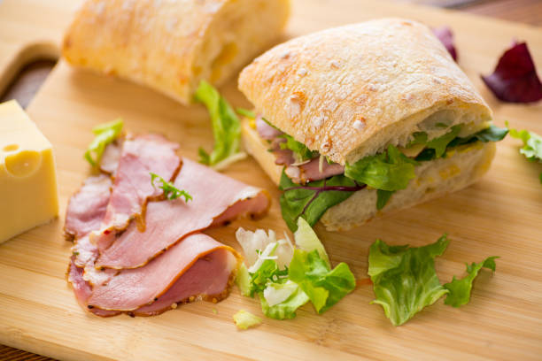 istock sandwich with sausage and herbs 2043232637