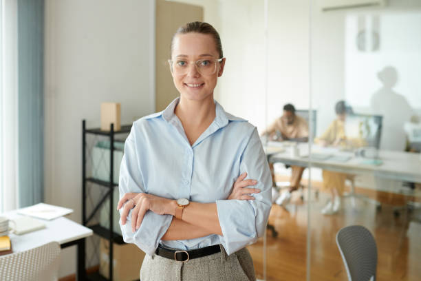 istock Smiling Confident Female Entrepreneur 2043294611