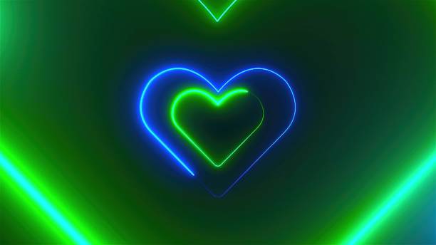 istock Heart Neon tunnel 2043424382