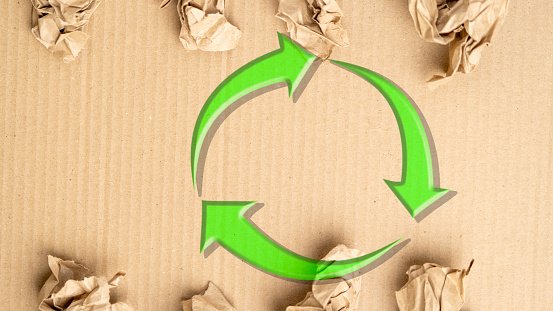 cardboard recycling, cardboard pieces, Recycling, concept Eco, Recycle sign, reduce, reuse, recycle, recycle symbol, Recycled paper or reuse concept, Recycled paper or reuse concept.