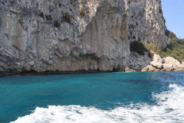 View of Isle Capri from the ocean
