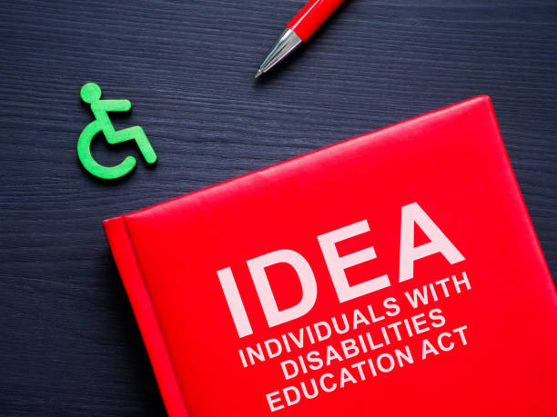 istock Book IDEA Individuals with disabilities education act. 2043569795