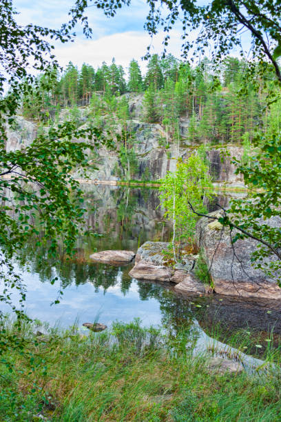 istock Lake among the rocks 2043572051