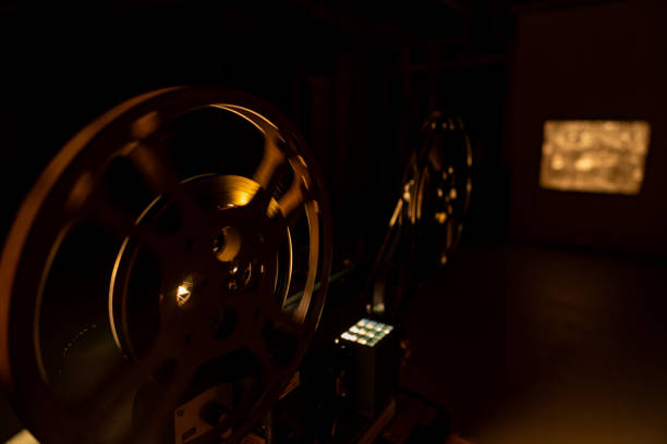 istock Old film cinema projector Reel 2043649276