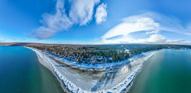 istock Thunder Bay in winter in Tiny, Ontario, Canada 2043658178