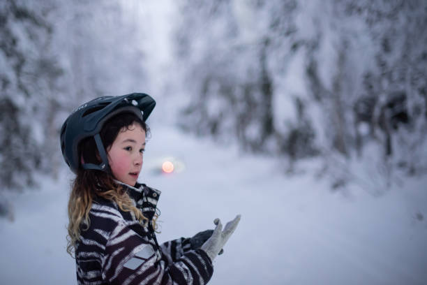 istock Fat-biking in the snow 2043743193
