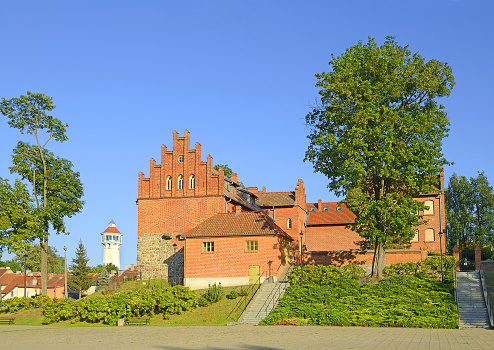 Olsztynek  - The medieval Teutonic Order castle. Olsztynek is a town in northern Poland, in Olsztyn County, in the Warmian-Masurian Voivodeship
