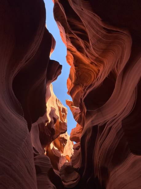 Lower Antilope Canyon stock photo