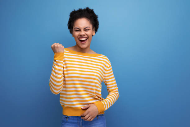 istock latin young woman shows that everything is fine 2044089741