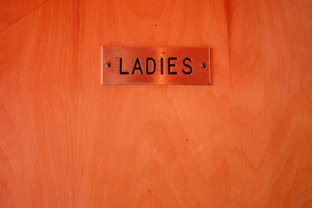 istock Ladies Restroom Sign 2044178957