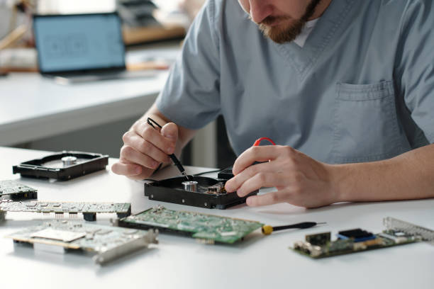 istock Repairing detail of computer processor 2044198473