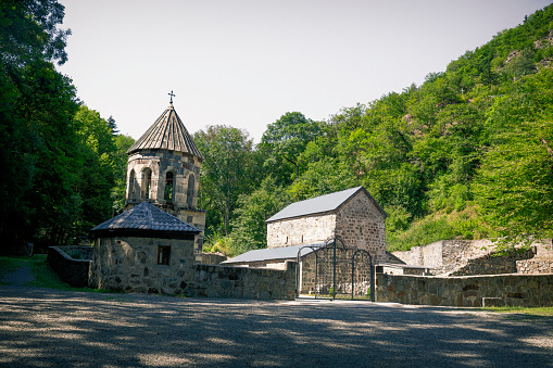 Mtsvane Monastery, called also Green Monastery is a  medieval church in Georgia, located in the country's south-central Borjomi valley
