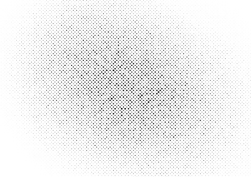 Black abstract half tone vector dots background texture