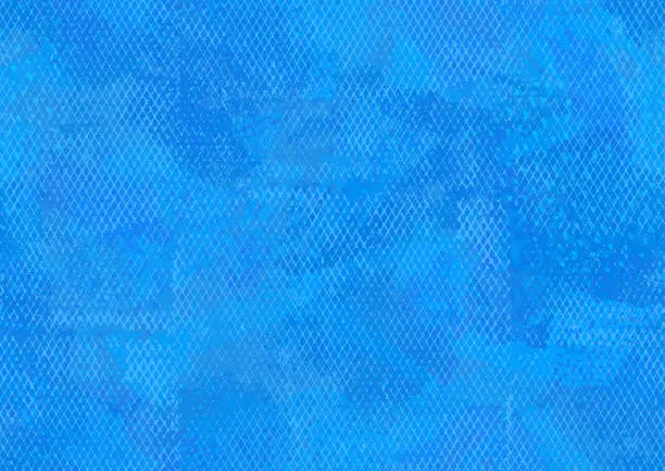 Vector illustration of Seamless blue grunge texture background vector