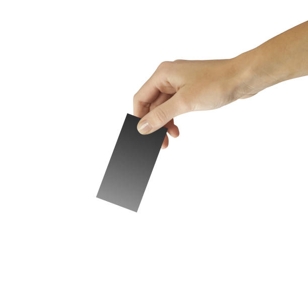 istock hand holding blank paper business card 2044735596