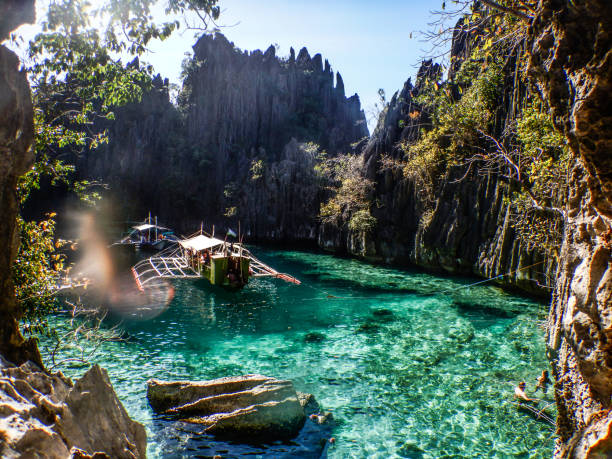 istock Philippines Palawan Coron Twin Lagoon 2044736190