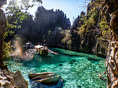 Philippines Palawan Coron Twin Lagoon