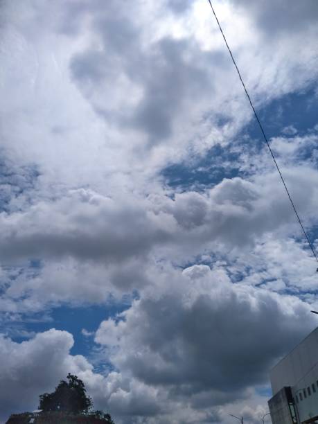 istock view of a clear sky with beautiful clouds 2044749857