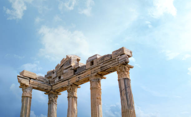 istock Marble columns in Ancient Roman archaeological site 2044793448