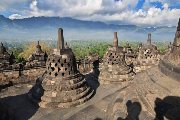 istock Borobudur, the great Buddhist temple in Indonesia 2044813303