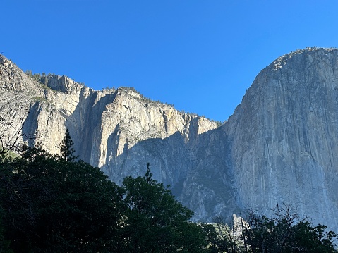 Mountains in Yosemite National Park, USA