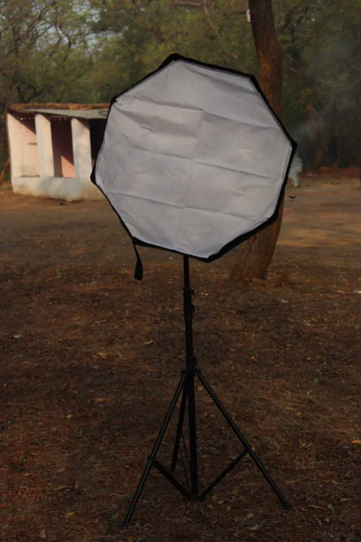 istock A Softbox Kit Photography While Traveling. Additional DSLR Lightning Equipment For Extra Light 2044943693