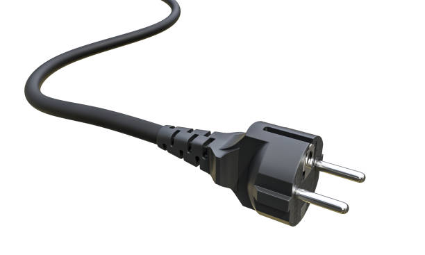 istock 3d illustration of black electric plug 2044972058