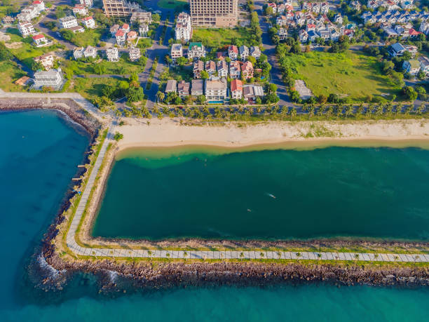 istock Beautiful, turquoise Paragon Beach, Nha Trang Vietnam 2045035721