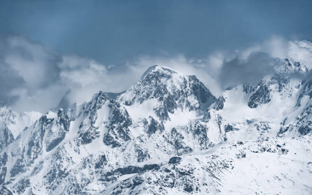 Free Stock Photo of A mountain range with snow on top | Download Free ...