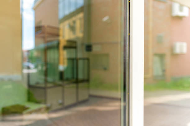 istock House window floor, side wall of house, house design idea.Empty inside. 2045076587