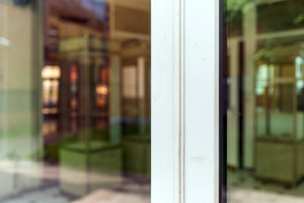 istock House window floor, side wall of house, house design idea.Empty inside. 2045078714