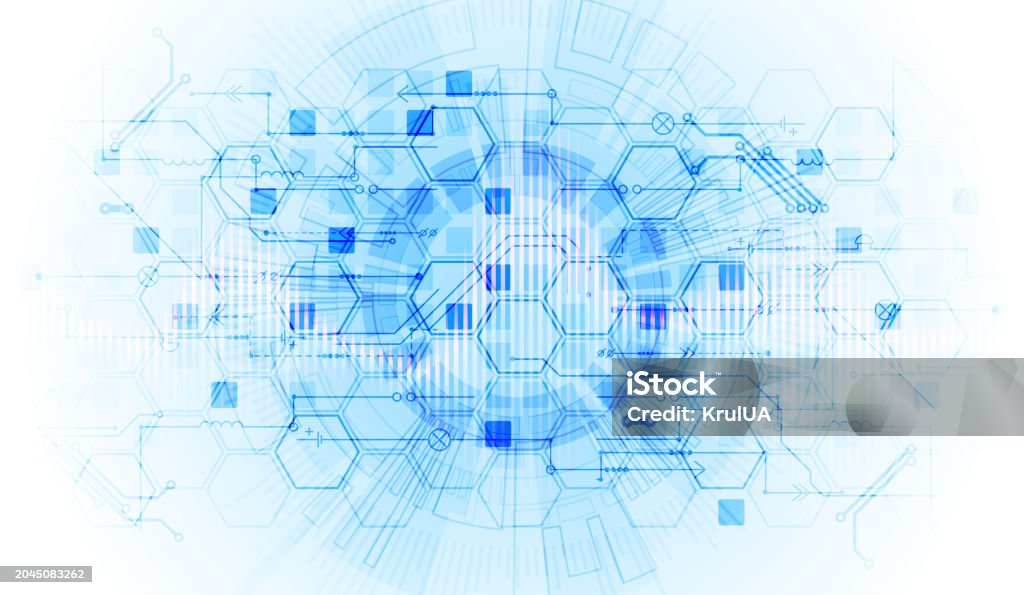 Scientific And Technological Concept With The Use Of Technical Elements ...