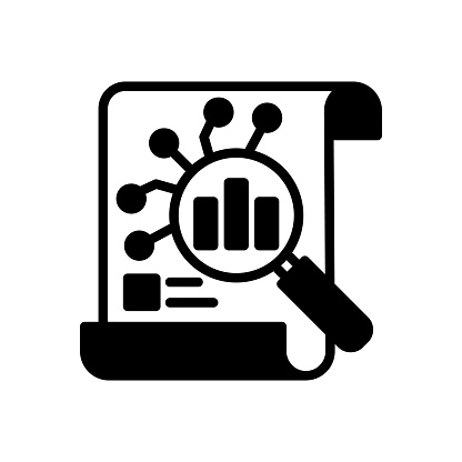 Diagnostic Analytics icon in vector. Logotype